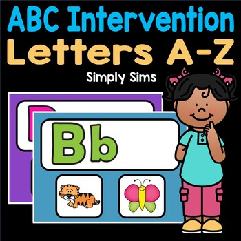 Preview of Back to School | Letter Sounds | Letter Recognition | Intervention | Boom Cards