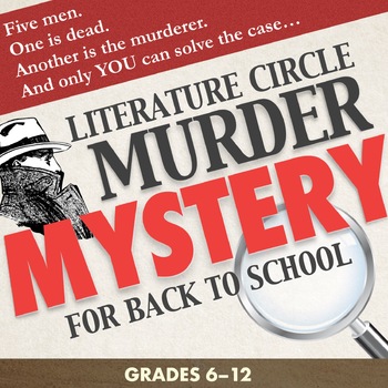 Preview of Literature Circle Murder Mystery