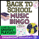 Back to School MUSIC BINGO - Fun Class Reward Game Icebrea