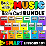 Back to School MUSIC BOOM CARD BUNDLE Music Rhythm Note Te