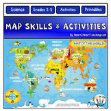 Back to School Map Skills Worksheets First Day of Social S