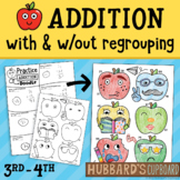 Back to School Math - 2 & 3 Digit ADDITION With & Without 