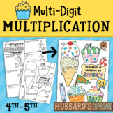 Back to School Math Activities - 2 & 3-Digit MULTIPLICATIO