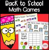 Back to School Math Activities for Kindergarten for Number