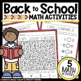 Back to School Math | Back to School "I Spy" | Back to Sch