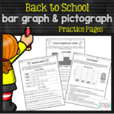 Back to School Math Bar Graphs & Pictographs