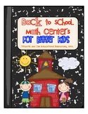 Back to School Math Centers for Bigger Kids