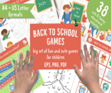 Back to School Math Games: from Beginning to advanced of t