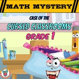 Back to School Math Mystery 1st Grade Edition Worksheets -