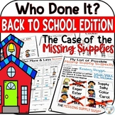 Back to School Math Mystery | Crack the Code Math | Who Do