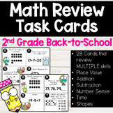 Back to School Math Review TASK CARDS