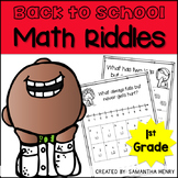 Back to School Math Riddles