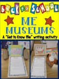 Back to School: Me Museum Get To Know Me Project