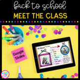 Back to School Meet The Teacher and Class in Google Slides