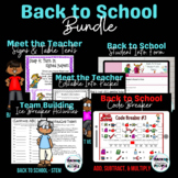 Back to School Meet the Teacher Bundle