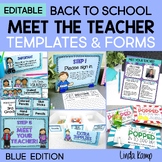 Meet the Teacher Templates Editable Back to School Forms +