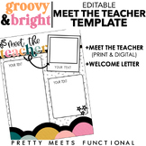 Back to School Meet the Teacher and Welcome Letter Templat