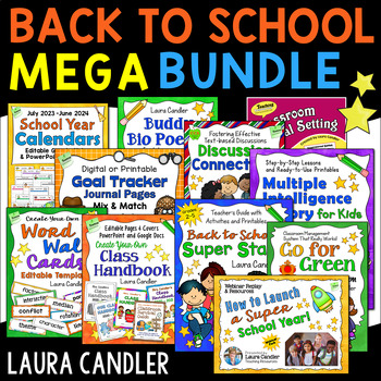 Preview of Back to School Mega Bundle