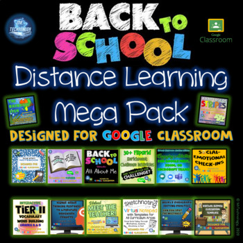 Preview of Back to School Mega Bundle for Google Classroom and Distance Learning