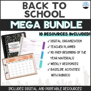 Preview of Back to School Mega Bundle for High School
