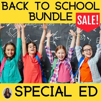 Preview of Back to School Bundle for Elementary Special Education Rules and Expectations