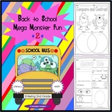Back to School Mega Monster Fun 2 - Literacy and Math for 