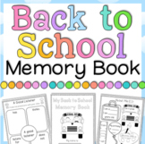 Back to School Activities Memory Book