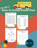 Back to School Mindful Puzzles Activity Pack