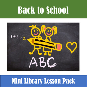 Preview of Back to School Mini Lesson Pack