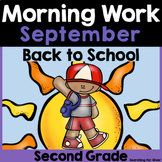 Back to School Morning Work {2nd Grade} PDF and Digital Ready!