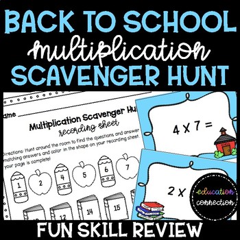 Back To School Multiplication Worksheets Teaching