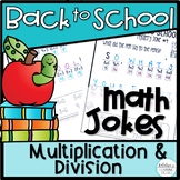 Back to School Multiplication and Division
