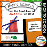 Back to School Music Lesson Plan! 4th and 5th Turn the Bea