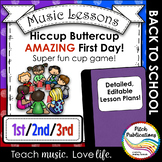 Back to School Music Lesson Plan!  Hiccup Buttercup for 1s
