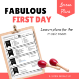 Back to School Music Lesson Plans and Materials {Fabulous First Day!}