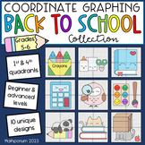Back to School Mystery Pictures Coordinate Graphing