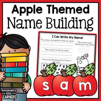 Preview of Back to School Name Building Activity - Free