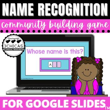 Preview of Back to School Name Recognition and Community Building Game 