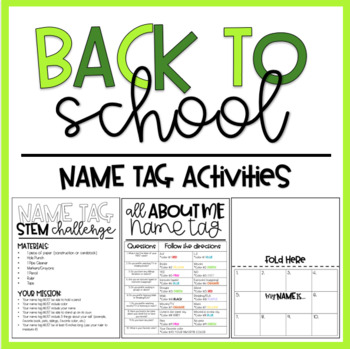 Name Activity Worksheets Teachers Pay Teachers