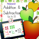 Back to School Nearpod Math Center Addition and Subtractio
