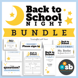 Back to School Night BUNDLE // includes Scavenger Hunt, In