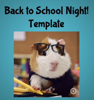 Preview of Back to School Night Google Slides Template