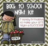 Back to School Night Kit {Fall Theme}