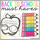 Back to School Night Meet the Teacher Must Haves