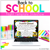 Back to School Night PowerPoint Templates Curriculum Night