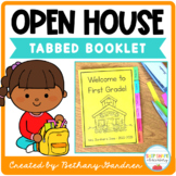 Back to School Night/Open House Tabbed Booklet/Handout - E