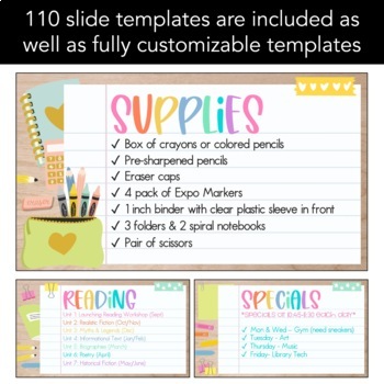 School Markers Template for PowerPoint and Google Slides