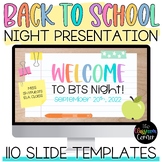 Back to School Night Presentation for Google Slides