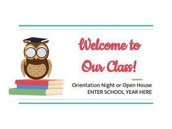 Preview of Back to School Night Template - Google Slides Presentation