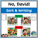 Back to School "No, David!" Behavior Sort & Writing | Prin